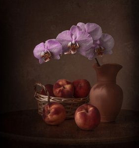 Pêssegos frescos de Margareth Perfoncio