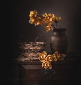 Orquídeas Amarelas Melancólicas de Margareth Perfoncio