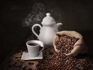 Manhã com café quente de Margareth Perfoncio