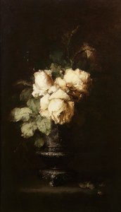 Margaret Roosenboom - Rosas brancas de Margaretha Roosenboom