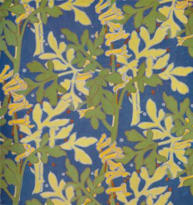 "Design para Bloco de Seda Impresso", 1926 de Margery Tomlin