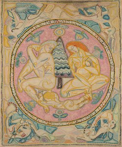 A família (em memória de um verão nas montanhas brancas) de Marguerite Zorach