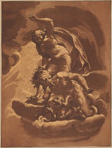 O triunfo da verdade sobre a inveja de Maria Catharina Prestel after Jacopo Ligozzi