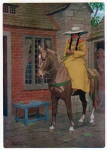 Contos de Canterbury de Chaucer: The Wife of Bath (lito colorido)