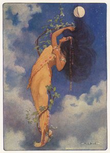 Ilustração para Hiawatha de Longfellow (litografia a cores)
