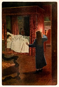 "Quem é você? - Você é um fantasma?" do Jardim Secreto de Frances Hodgson Burnett (1849-1924)