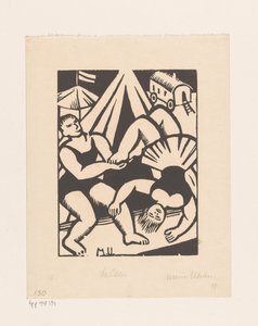 Gaukler (título original sobre o objecto) de Maria Uhden (signed by artist)