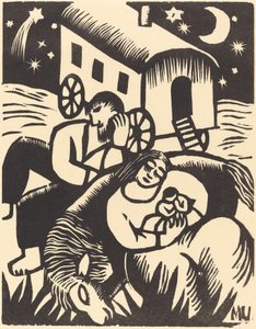 Ciganos Descansando, 1918.