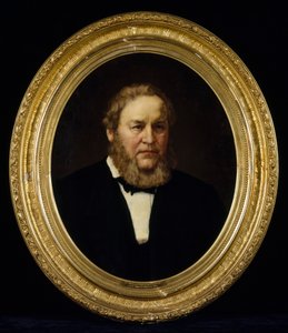Gustaf Johan Mechelin; pintura de Maria Wiik