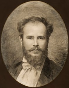 Retrato de Johannes Takanen de Maria Wiik