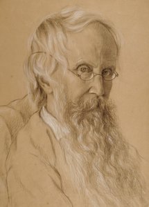 Retrato do pai da artista de Maria Wiik