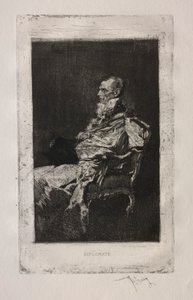 Diplomata de Mariano Fortuny y Marsal