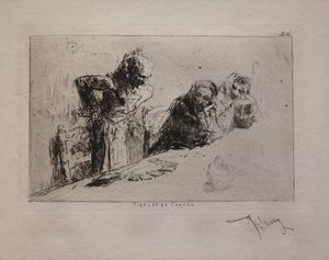 Cartomante de Mariano Fortuny y Marsal