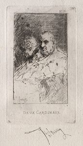 Dois Cardeais de Mariano Fortuny y Marsal