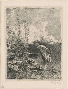 O entusiasta de jardinagem de Marià Fortuny