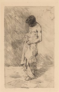 Un Pouilleux (Buscador de Pulgas) de Marià Fortuny