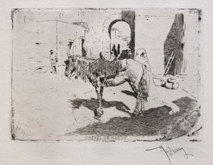 Cavalo de Marrocos. de Mariano Fortuny y Carbó