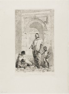 Família marroquina de Mariano Fortuny y Marsal