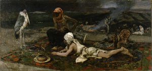 Encantadores de Serpentes Hindus, 1869