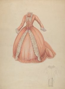 Vestido, c. 1942.