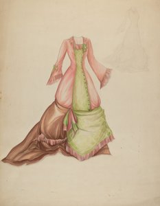 Vestido, c. 1942.