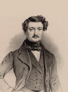 Retrato do compositor Charles-François Plantade 1787-1870, 1850. de Marie Alexandre Menut Alophe