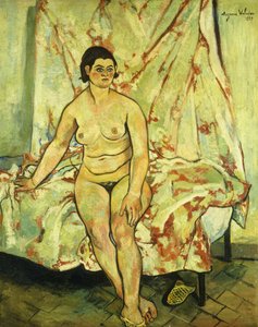 Nu sentado na beira de uma cama; Nu sentado na beira de uma cama, 1929