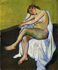 Nude sentado; Nu assis, 1916