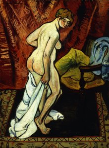 Nu em pé com toalha; Nu Debout Sa Drapant, 1919