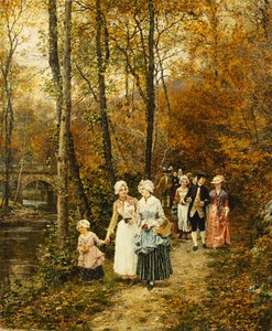 O passeio da tarde, 1879