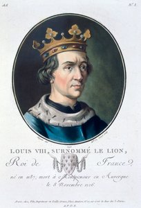 Luís VIII, conhecido como "o Leão", Rei da França, 1790 de Marie Jeanne Louise Francoise Suzanne Champion