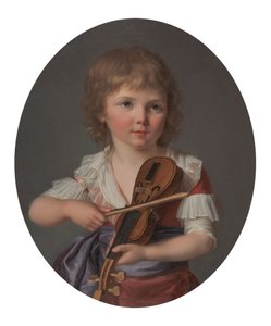 Mestre Henri Gabiou tocando violino