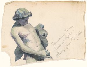 Fauno bêbado, Museu em Nápoles de Marietta Minnigerode Andrews
