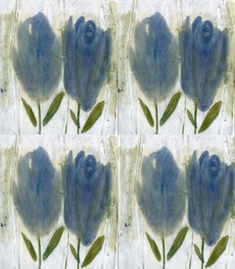 Tulipas azuis de Marina Falco