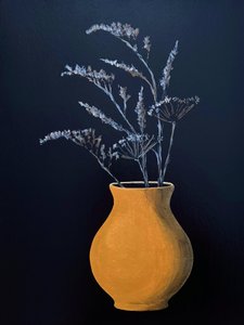 Natureza morta floral melancólica de Marina Kozyr