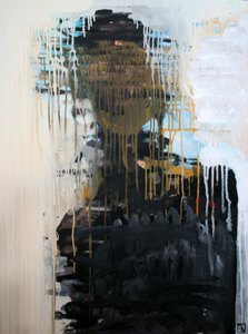Figura abstrata sombria de Marina Nelson