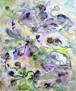 Abstrato floral etéreo de Marina Nelson