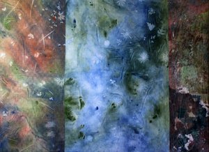 Texturas de corantes orgânicos de Marina Nelson