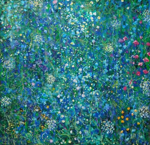 Prado de flores coloridas de Marina Nelson