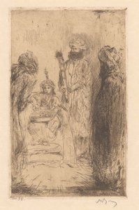príncipe oriental de Marius Bauer (signed by artist)