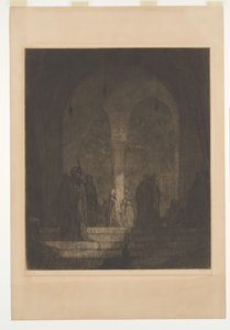 Pórtico de uma mesquita de Marius Bauer (signed by artist)