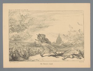 O Sirocco está soprando (título no objeto) de Marius Bauer