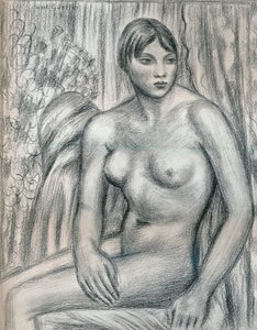 Nude Study, século 20 de 1932