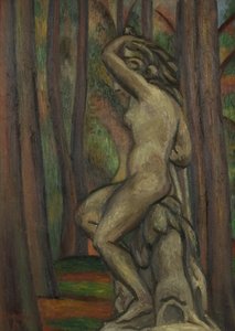 Estátua em um Parque de Mark Gertler