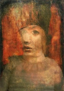 figura com Ushanka - uma para Mersad Berber (técnica mista)