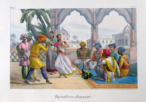 Dança de Bayadères, 1828