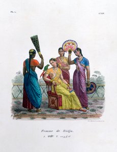 Esposa de um rajá, 1828
