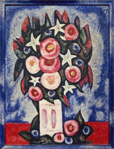 Noite e algumas flores