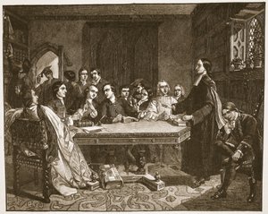 John Wesley e os seus amigos em Oxford, ilustração de 