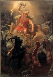Le combat de Thor (Tor) avec les Geants - Thor
